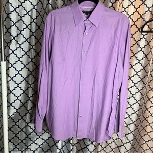Banana republic light purple long sleeve shirt